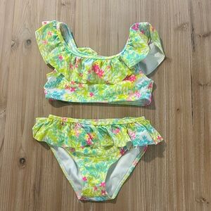 Janie and Jack Floral Kids Bikini Set